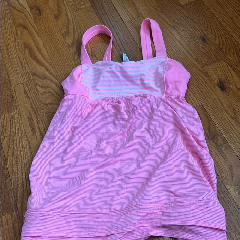 Lululemon Athletica Pink Tank Top